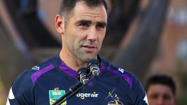 Speaking up: Cameron Smith.
