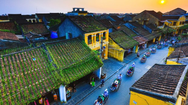Tour the streets of Hoi An.