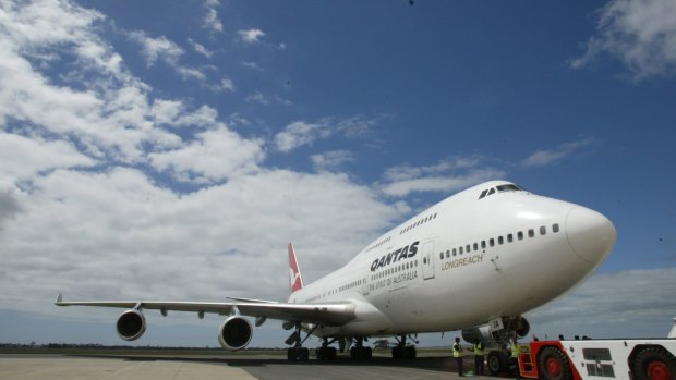 The jumbo jet has been in the Qantas fleet in various forms since 1971.