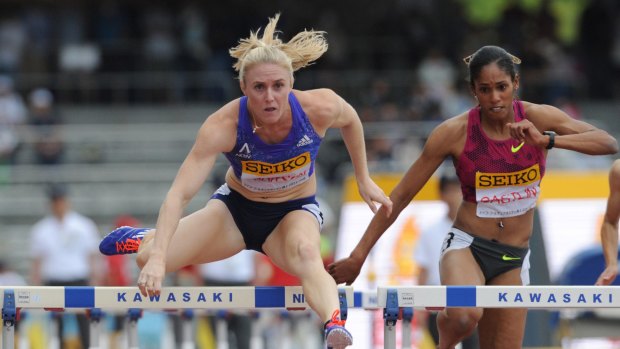Australia's Sally Pearson has suffered an Achilles flare-up.