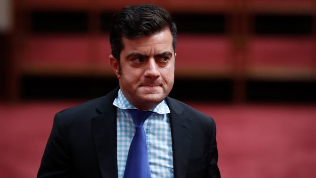 Under fire: Senator Sam Dastyari's links to a Chinese donor are back in the spotlight.