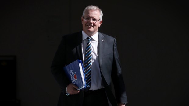 Treasurer Scott Morrison ventured to the NSW Central Coast last Friday to pledge his commitment to moving up to 600 public servants to Gosford.