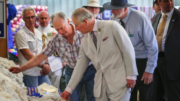 Prince Charles and the Duchess of Cornwall toured the Albany Agricultural Show in 2012.