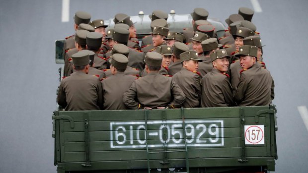 North Korea is planning another show of force on Tuesday.