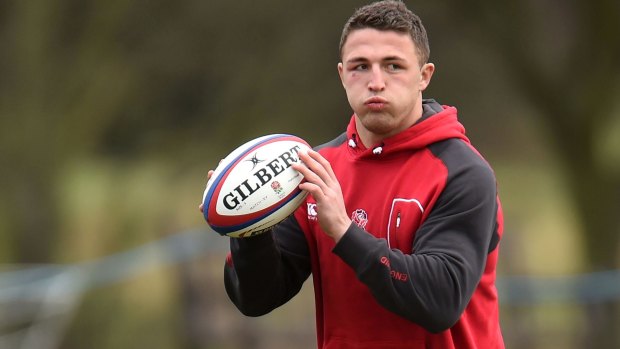 Red and green all over again: Sam Burgess.