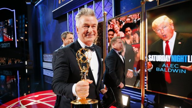 Alec Baldwin won an Emmy for his portrayal of Donald Trump on Saturday Night Live. The president, himself, never managed to win an Emmy.