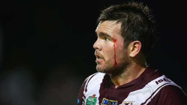The old warrior: Manly stalwart Jamie Lyon is calling it a day at season's end.