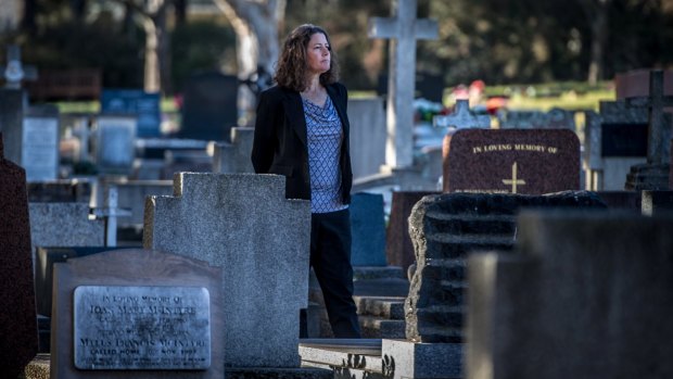 Woden Valley Community  Council president Fiona Carrick was worried about Woden Valley Cemetery's plan to expand the cemetery into public parks.