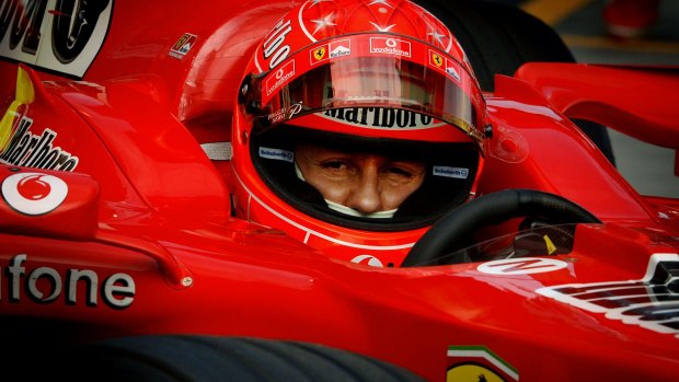 Michael Schumacher is still recovering at his home near Lake Geneva from a skiing accident in 2013.