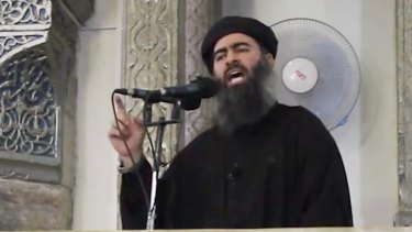 The message was purported to be from Abu Bakr al-Baghdadi.