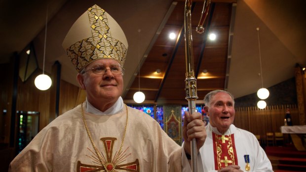 Brisbane Catholic Archbishop Mark Coleridge, who said during the survey campaign that same-sex couples do not "qualify" for marriage, just like siblings. 