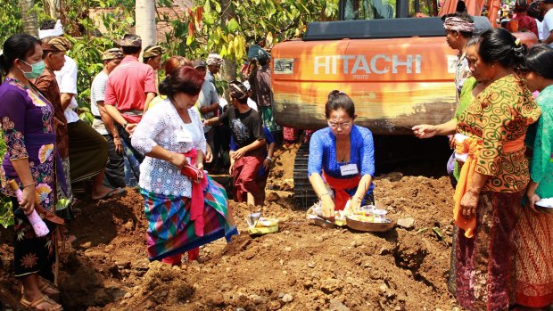 The bodies were not in their proper place according to Hindu belief and have now been given a proper cremation.
