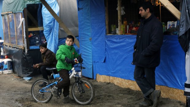 About 445 children live in the area of the camp that will be cleared, says one refugee group.