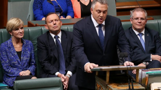 In the lead-up to the federal budget, both Tony Abbott and Joe Hockey had a crack at double-dippers.