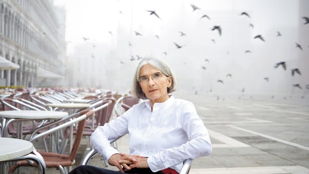 Donna Leon in Venice, where her crime novels are set.