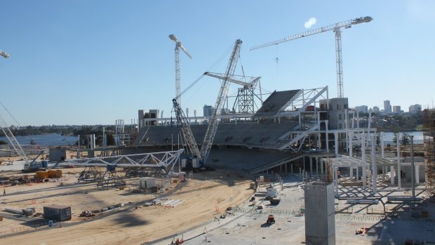 The under-construction Perth Stadium will reportedly include expanded prayer room facilities.