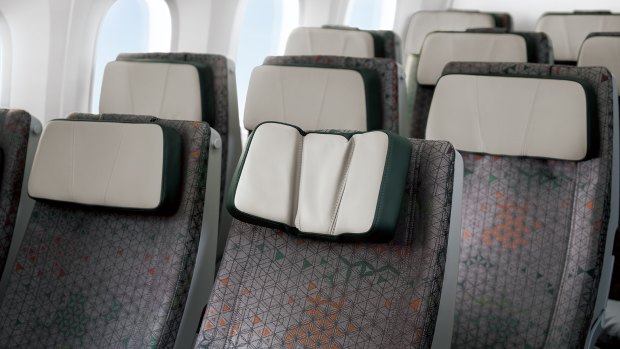 EVA Air 787 economy class.