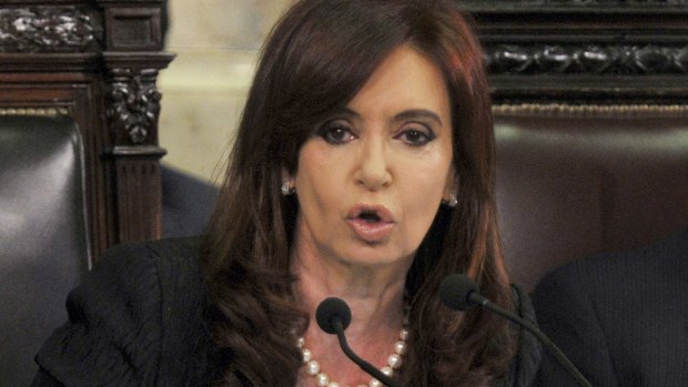 Cristina Fernandez de Kirchner, President of Argentina, in 2011.