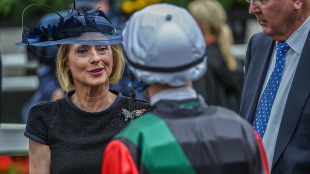 Top lady: Gai Waterhouse is never short of confidence.