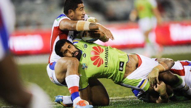 Sia Soliola will return from injury for the Canberra Raiders on Sunday. 
