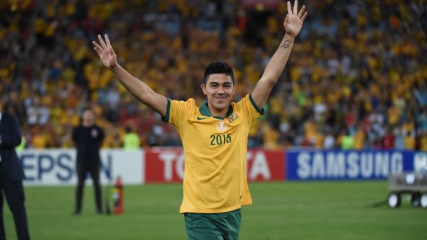 Massimo Luongo starred for the Socceroos in the Asian Cup.