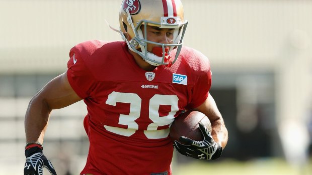 Jarryd Hayne: 'I'm just grateful for the opportunity'.