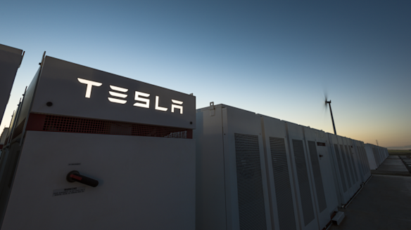 The Tesla batteries can supply power to up to 300,000 homes. 