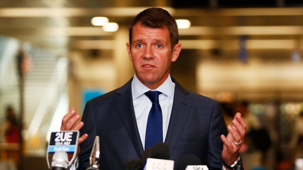 Mike Baird says close to $25 billion is being spent in western Sydney.