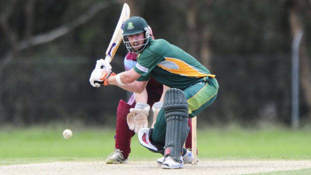 Weston Creek Molonglo all-rounder Blake Dean smashed 76 off 30 balls for the ACT Comets in a Twenty20 game on Sunday.