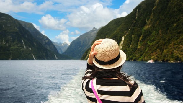 Hold on to your hat as you take in the Kiwi scenery.