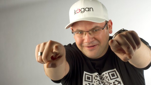 Kogan is not joking when he says that his core business is not actually about selling stuff. 