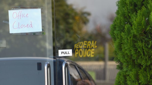 Australian Federal Police raided the offices of Australian Careers Network in Melbourne as part of a fraud investigation.
