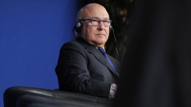 France's Economy, Finance and Foreign Trade Minister Michel Sapin.