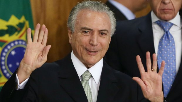 Brazil's interim President Michel Temer.