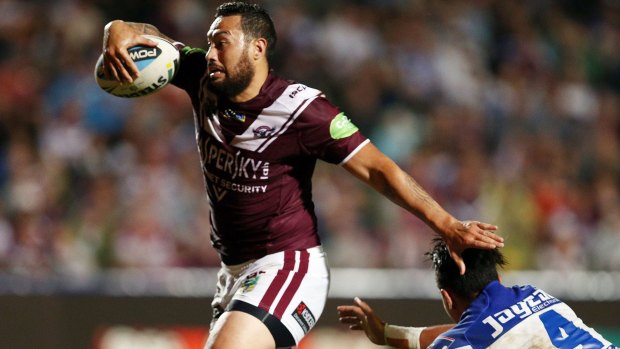 Advice: Manly's Feleti Mateo is looking out for the interests of the NRL's growing Polynesian contingent.