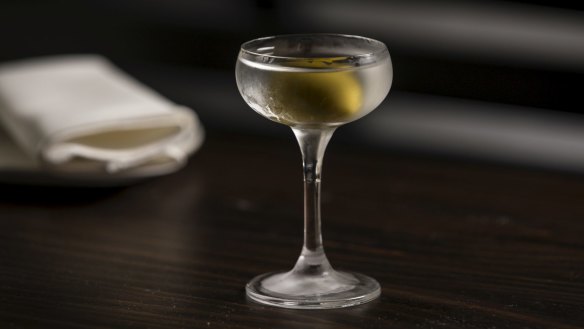 The mini Martini at Bar Margaux, Melbourne.