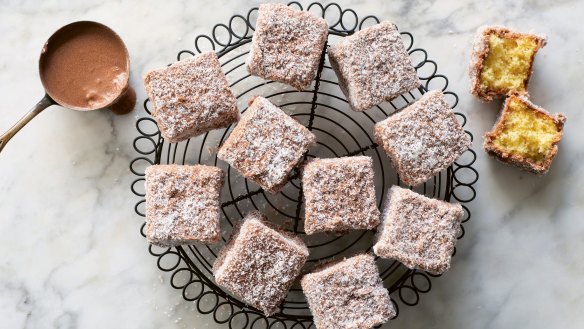 Australia: the Cookbook
Lamingtons
Book by Alan Benson and Ross Dobson
SINGLE USE only with book extract - contact publisher Phaidon for permissionsÃÂÃÂ anna@pepr.com.au
Photography byÃÂÃÂ Alan Benson