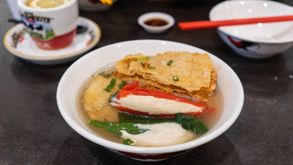 Grain Asian Cafe's yong tau foo.