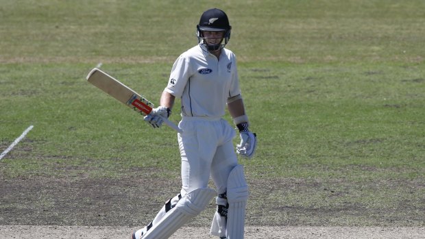 Batting young gun: New Zealand's Kane Williamson is one of only six players to have reached 10 Test tons by the age of 25. 