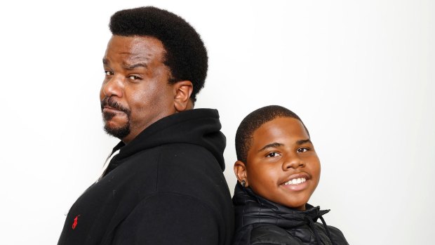 Craig Robinson and his co-star Markees Christmas from the acclaimed film <i>Morris From America.</i>