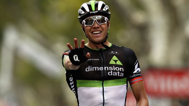 Dimension Data's Edvald Boasson Hagen wins stage 19 in Salon-de-Provence.