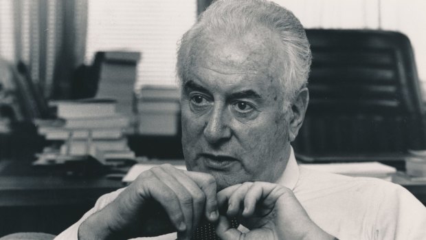 Not without his critics: Gough Whitlam pictured in 1986.