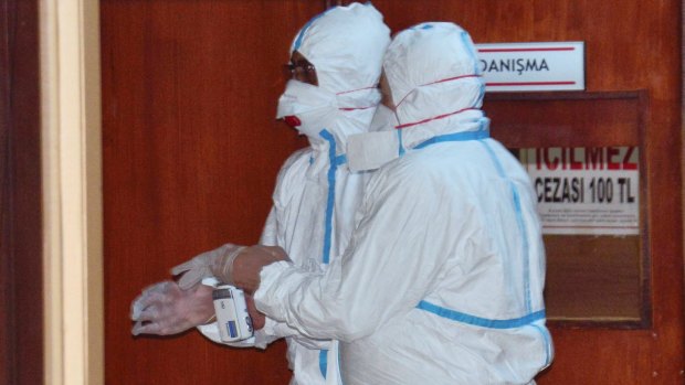 WHO experts took part in autopsies on victims of the chemical attack in a hospital in Adana, Turkey, in April. 