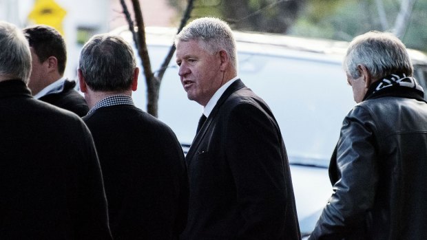 Spy-gate: New Zealand Rugby Union boss Steve Tew outside the Intercontinental Hotel Double Bay on August 20. 