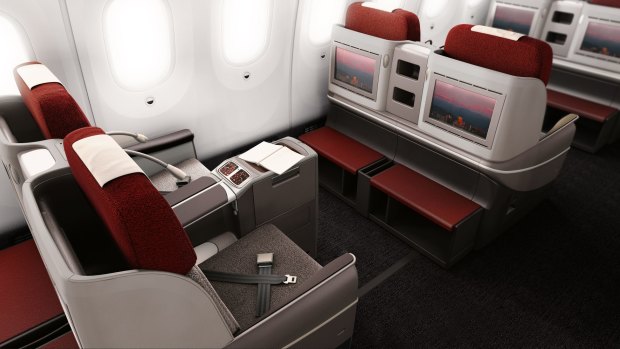 Business class on a LATAM 787-9 Boeing Dreamliner.