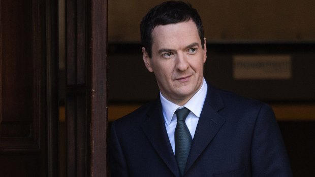 George Osborne, former UK Chancellor of the exchequer. 