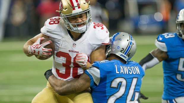 In favour: Jarryd Hayne has supporters at the 49ers. 