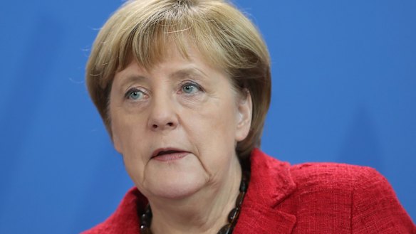 German Chancellor Angela Merkel.