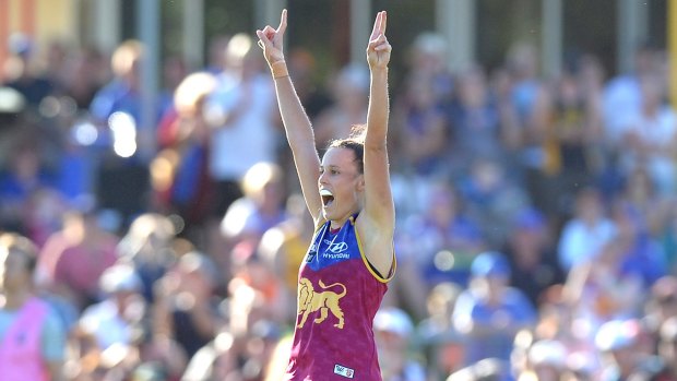 Brisbane Lions AFLW captain and all-Australian squad selection Emma Zielke.