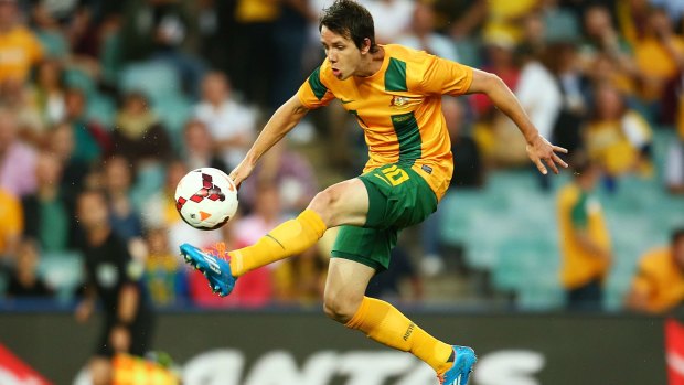 Socceroos striker Robbie Kruse is based in Germany.